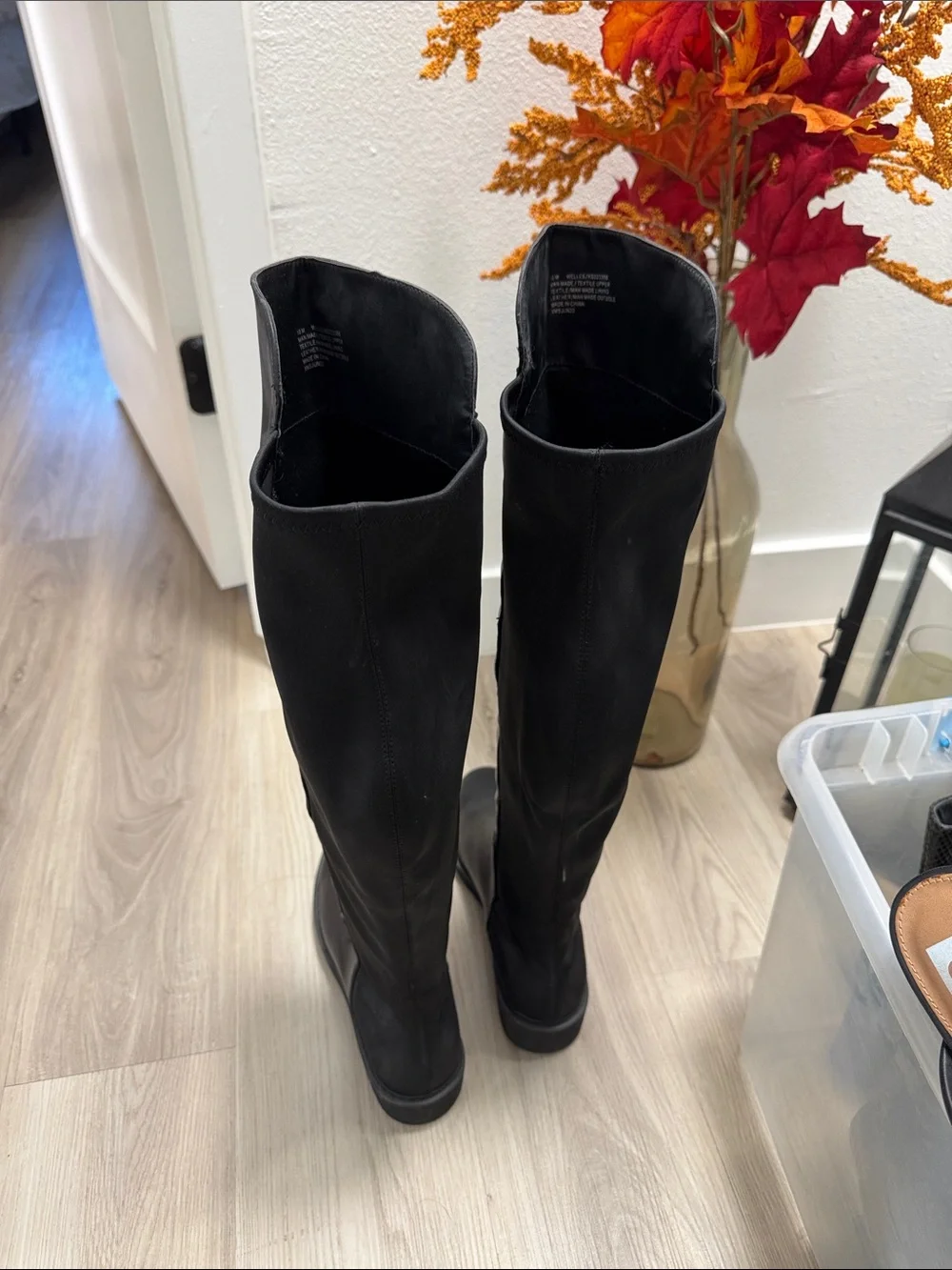 Classic Black Over-the-Knee Women's Boots
